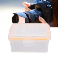 Camera Battery Storage Card Case  3 Snap Closures Protective for NP FZ100