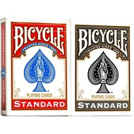 Bicycle Rider Back Playing Cards, Standard Index, Red & Black Decks of Cards, Premium Poker Cards fo