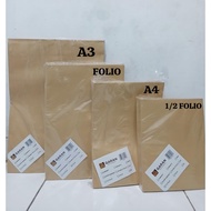 GUARANTEE Brown Envelope Size 1/2 Folio|A4|Folio Folio|A3 (100 Sheets)
