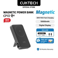 CUKTECH Qi2 Certified 30W 10000mAh Megnatic Wireless Powerbank Fast Charging 30W Max Recharging with