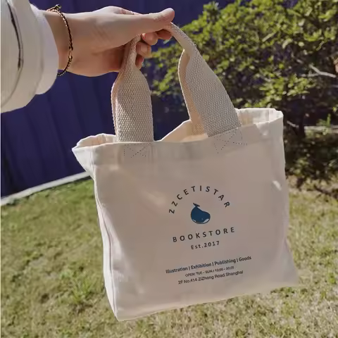 Canvas Bag Tote Lunchbox Bag Student With Lunch Bag Simple Canvas Bag Handbag Tote Newspaper Japanes