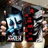 DK-76 Harley Quinn HD Glass Casing for Samsung A05S A35 A55 A24 A14 A15 A04S A34 A25 M15 A54 S21 FE 