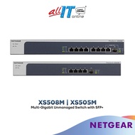 Netgear XS505M 5-Port | XS508M 8-Port 10GbE/Multi-Gigabit Unmanaged Switch with SFP+