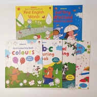 Usborne Coloring Activity Book - Usborne First Coloring First Words Coloring Dot to Dot Dino - Activ