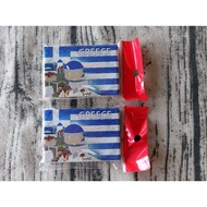 Tourist Souvenirs Around The World Ceramic Printing Magnet Greece Creative Flag Landmark