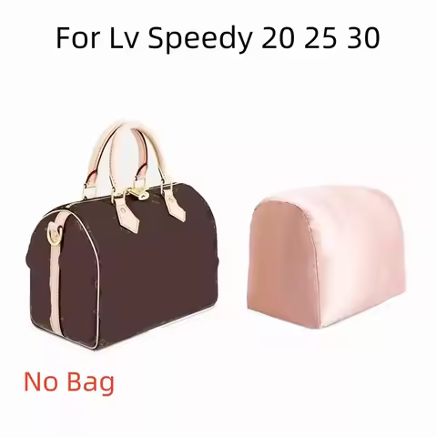 Pure Handmade Silks Fabric Bag Support Lining For LV Speedy Nano 25 30 35 Handbag Anti Deformation C