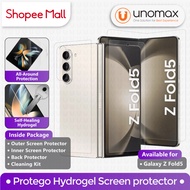 Samsung Galaxy Z Fold5 HydrogelScreen Protector Z Fold 5 Protego TPU Full Cover/