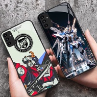 DK-74 Gundam Robot HD Glass Casing for Samsung A05S A35 A55 A24 A14 A15 A04S A34 A25 M15 A54 S21 FE 