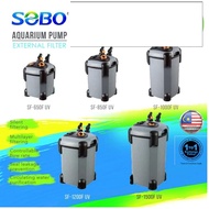 SOBO external filter canister filter akuarium filter 850f-uv 1000f-uv 1200f-uv 1500f-uv