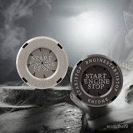 For BMW E90 E91 E60 E70 F30 F10 X5 E63 Car Ignition Switch Ring Blade-type Rotation Protection Cap A