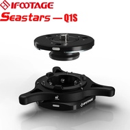 IFOOTAGE Seastar Q1S, Quick Release Plate, Upgrade Camera Quick Connect Tripod Mount Compatible .MY