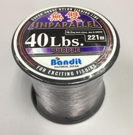 Bandit Fishing Line 0.40mm 40LBS  221MTR/SPOOL  (Monofilament line)