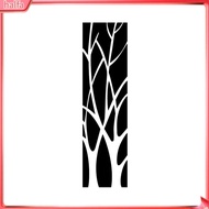 {halfa}  1 Set Tree Pattern Mirror Wall Stickers Smooth Surface Acrylic TV Background Wall Decal Sticker Home Decor