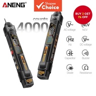 ANENG A3006A Digital Pen Multimeter 4000 Counts AC/DC Voltage Non-contact Inductive Electricity Hz D