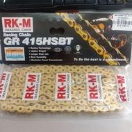 RKM 415HSBT-122L RACING CHAIN GOLD 415122 RKM