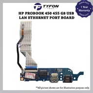 HP Probook 440 G8 445 G8 450 G8 455 G8 Laptop USB LAN Ethernet Port Board With Cable DAX8QAPI8D0 DAX