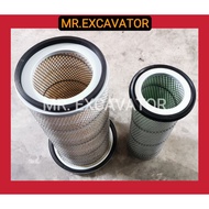 Hitachi UH083 UH07-7 EX200-1 Komatsu PC200-5 Excavator Air Filter ( Set )
