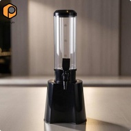 [prettyia] Beer Vertical Dispenser Dispenser Volume Markings Tabletop Beer Dispenser Clear Body Tabl