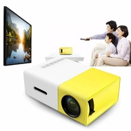 【Stylish】 Yg300 1080p Mini Led Projector Home Theater Cinema Hdmi-Compatible Av Usb Audio Portable Full Screen Home Media Video Player