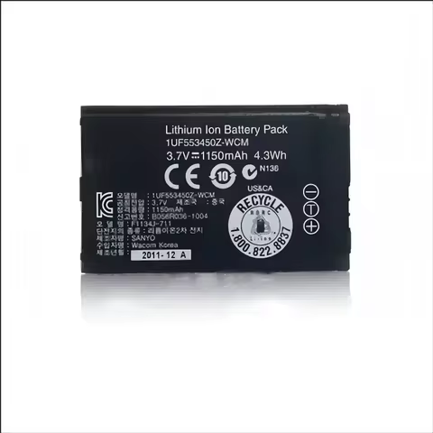 Original for Wacom Bamboo ACK-40403 680 480 PTH651 Battery 1150mAh(4.3Wh) 3.7V 1UF553450Z-WCM