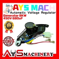 8000Watt Automatic Voltage Regulator 8KW Generator AVR 450V 680uF 6 Wires