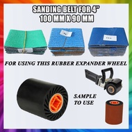 100mm x 90mm SANDING BELT P40 / P60 / P80 / P120 / P150 / P180 / P240 (1 PC) 100x90mm Sanding Belt