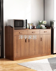 Tea Cabinet Sideboard Cabinet Cabinet Locker Storage Cabinet Household Kitchen Equipment Sideboard Living Room Wall Integrated Storage Cabinet