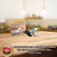 COMPLETE CONTACT KEY SET ASSY NMAX 155 NEW YAMAHA ORIGINAL B6H-H252E-0100