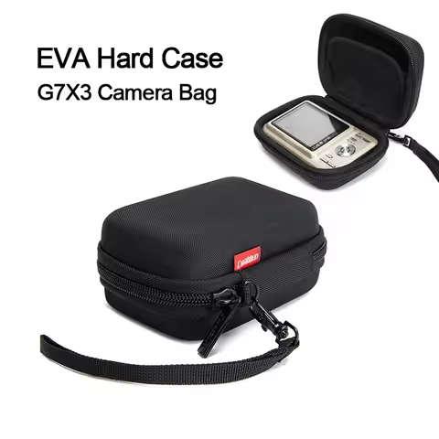 EVA Hard Case Camera Bag For Canon G7X3 G7X2 G9X G7 X Mark III II SX620 SX610 Sony ZV-1 ZV-1II ZV1 Z