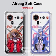 For Nubia Z80 Ultra Phone Case Z80Ultra 5G Transparent All-inclusive TPU Anti-fall Silicone Shell ZT