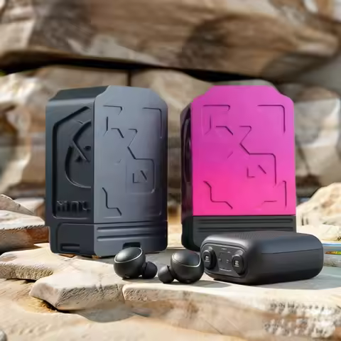 Aluminum BORO Ventilate Tank Colourful Speaker Shell Protection Box With Dustproof Glass Cover Acces