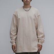 AKAMA Original Khaki Oil-Painted Print Pullover for Men