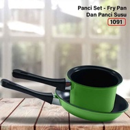Teflon Fry Pan and Milk Pan Set-Fry Pan and Milk Pan Set