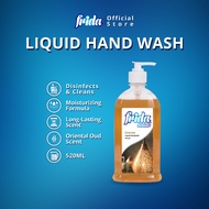 Frida Hand Wash Oriental Oud [520ml] Lasting Scent (Skin Hydration/Sensitive/Moisturising)
