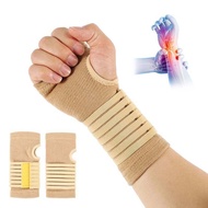 1คู่)💥สายรัดข้อมือ​ ซัพพอร์ทข้อมือ​ สายรัดบรรเทาปวดข้อมือ​ สายรัดพยุงข้อมือ​ สายรัดข้อมือป้องกันการบาดเจ็บ​ Elastic Bandage Wrist Guard Support