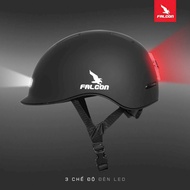Falcon F12 Helmet with Light (Sports Helmet)