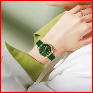 ▬ ◈ ﹊ 【24 hours shipped】Seiko Watch For Woman Wrist Watch Green Diamond Ladies Watch Relo