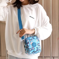 【MAY】 Middle-aged and elderly mobile phone coin purse Messenger small bag female waterproof Oxford cloth small satchel all-match canvas mini shoulder bag