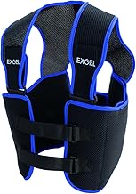 EXGEL AKK22M-BK Rib Protector Vest, 17, M Size