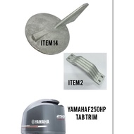 F250HP YAMAHA FOURSTROKE 6J9-45371 # 4 Stroke outboard engine part