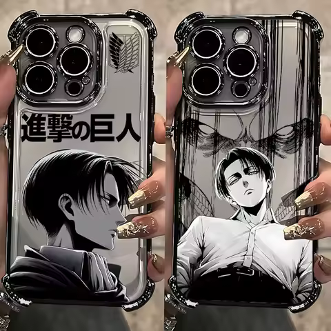Anime Attack On Titan Levi Plating Phone Case For Oppo Reno15 Reno14 Reno13 Reno12 Reno11 Reno10 Ren