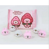 台灣限定 kanahei 草莓 🍓公仔 手玉 枕頭  莓好福袋枕玩偶組