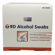BD Alcohol Swabs 100s
