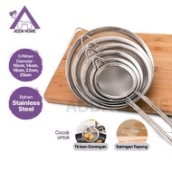 SM STAINLESS STEEL COFFEE FLOUR TEA SCOOPER COOKING SCOOPER FRIED FOOD MULTIPURPOSE FILTER ||