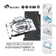 Bykski(N-GV4060TIGMOC-X)GPU Water Block for GIGABYTE RTX 4060TI GAMING OC
