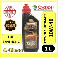 CASTROL POWER 1 ULTIMATE 10W-40 4T ENGIN OIL CASTROL POWER1 4T OIL ENGINE OIL 10W40 10W 40 4T OIL MI