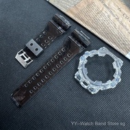 16mm For GA-700/GA-710/GA-735 Strap Set Ransparent Case Rubber Band Sport Waterproof 5522 Accessory
