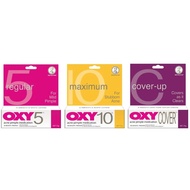 OXY ACNE PIMPLE MEDICATION ( 5 / 10 / COVER ) (SIZE: 10G / 25G )