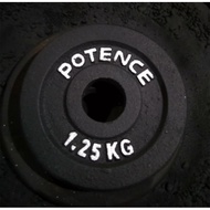 1.25KG BARBEL PLATE IRON DUMBELL BARBEL WEIGHT DUMBELL POTENCE PLATE 1.25 KG