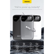 DUDAO K31-B1 PD22.5W built-in retractable cable power bank 10000mAh